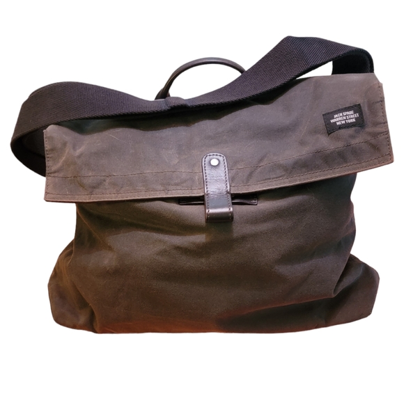 Jack Spade Bags Jack Spade Warren Street Ny Waxed Canvas Crossbody